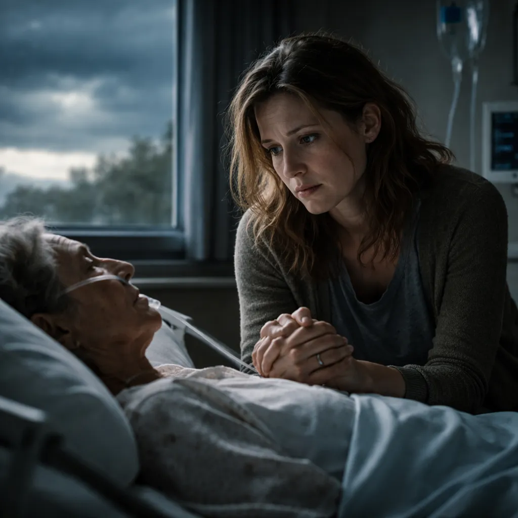 I quit my job and moved home to care for my mother for three years until she died...