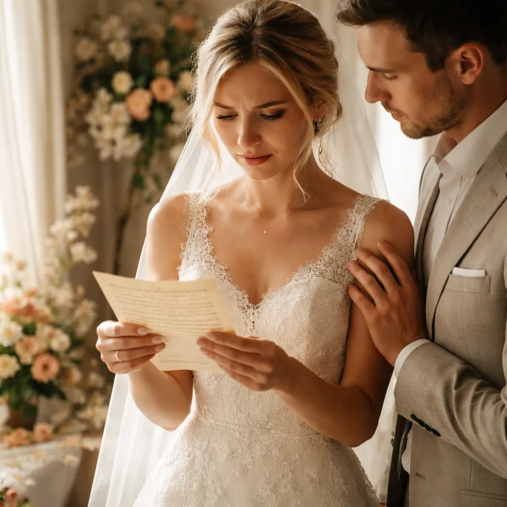 Navigating Grief and Truth: The Dilemma of a Wedding Letter