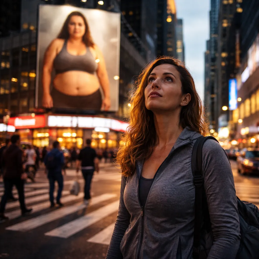 After losing 90 pounds, I was shocked to see my 'before' photo on a billboard without my consent.