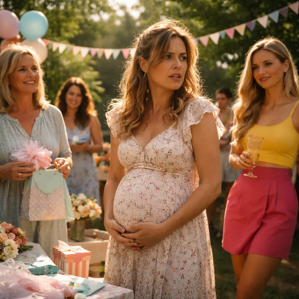 lv-25 - My mother-in-law invited my husband's ex-wife to my baby shower, and my husband thinks I should accept it graciously.