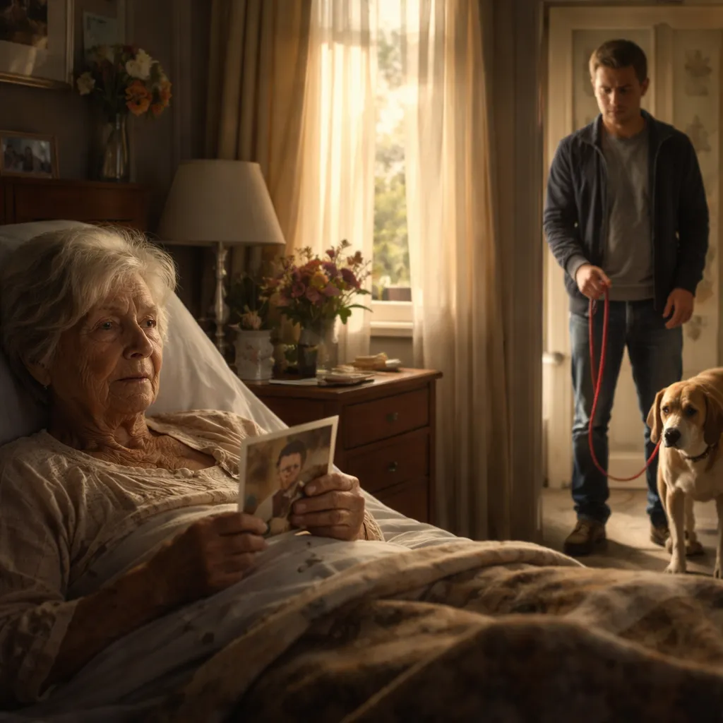 Elderly Neighbor in Hospice Asks About Her Dog While Son Surrenders Him to Shelter