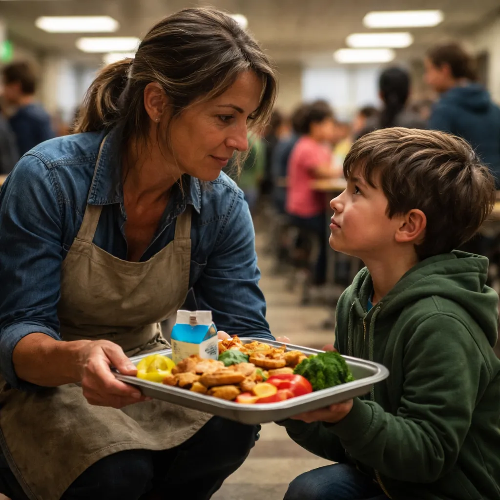 School Lunch Worker Fired for Providing Free Meals to Hungry Kids Faces $4,700 Debt to District