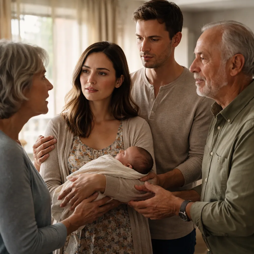 lv-40 - Navigating Family Dynamics: My In-Laws Want to be 'Grandma and Grandpa' to My Baby, but My Parents Disagree