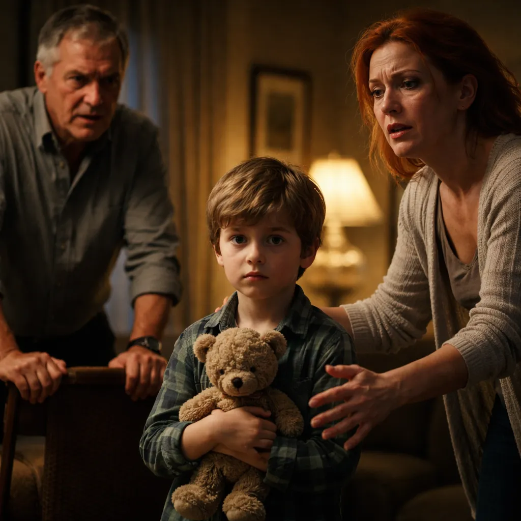 My father-in-law disciplined my 8-year-old son in a way that concerns me, but my husband believes it's normal.