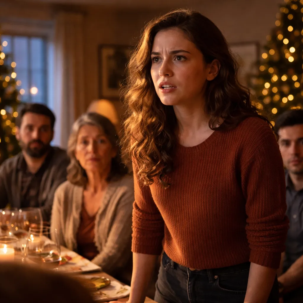 At a family Christmas party, a cousin's skit mocked my mother’s accent, and I had to speak up.